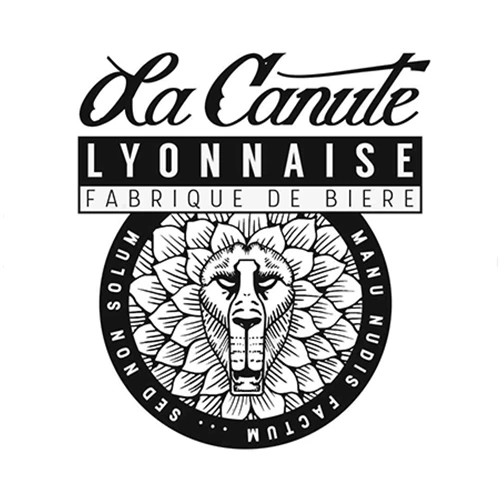 Logo-La-Canute-Lyonnaise-noir-et-blanc-Bière-artisanale-Lyonnaise