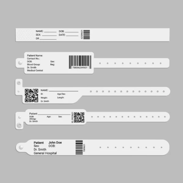 les différents types de bracelet d identification hopital patient personnalisé